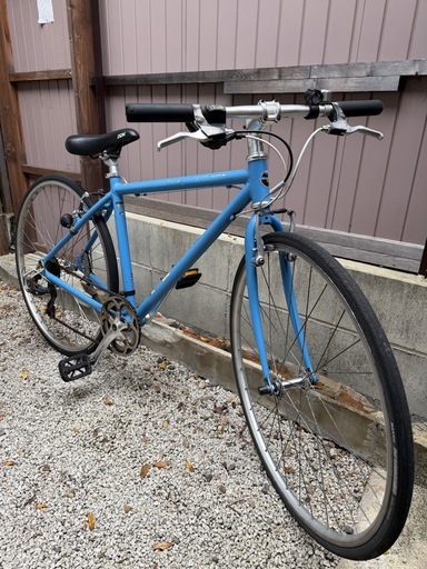 要整備asahi アサヒ クロスバイク WEEKEND BIKES 460 ライトブルー 7段変速