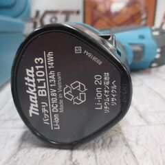 makita マキタ DF030DWX ドライバドリル 10.8Ｖ バッテリー×1 充電器 中古品 美品 【ハンズクラフト宜野湾店】の画像