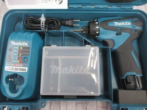 makita マキタ DF030DWX ドライバドリル 10.8Ｖ バッテリー×1 充電器 中古品 美品 【ハンズクラフト宜野湾店】