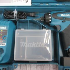 makita マキタ DF030DWX ドライバドリル 10.8Ｖ バッテリー×1 充電器 中古品 美品 【ハンズクラフト宜野湾店】の画像