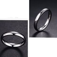 ステンレス製/シルバーリング（新品）11号～12号の画像