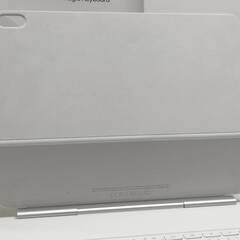 【美品】iPad Air (M2)(M3) Magic Keyboard/13インチ/A3340/日本語配列/ホワイト〈MDFW4J/A〉の画像