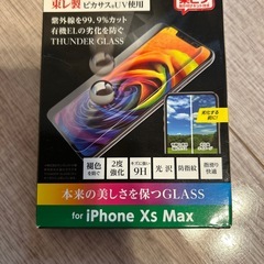 iPhone XS MAX 有機ELガラスフィルムの画像