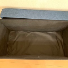 お話中　☆差し上げます❗️ 収納付き椅子の画像