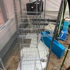 美品　2台あり ルミナス　メタルラック5段の画像
