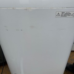シャープ洗濯機　7KG 2015年式の画像