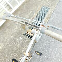 【JM810】16インチ 折り畳み自転車 RUKARZE シルバーの画像