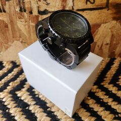 NIXON CHRONO 51-30 Black×Greenの画像
