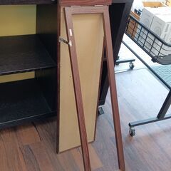 スタンドミラー　サイズ(自立時)　約　幅28cm×奥40cm×高147.5cm　　■近隣配送無料 買取GO‼　栄和店の画像