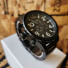 NIXON CHRONO 51-30 Black×Whiteの画像