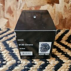 NIXON CHRONO 51-30 Black×Whiteの画像