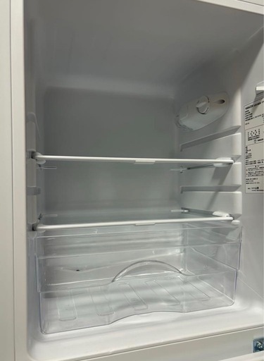 ［美品］YAMAZEN   
冷蔵庫　ホワイト