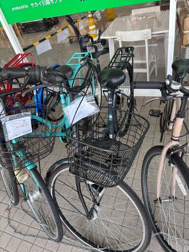 リユースのサカイ栃木店★ジモティ割あり★  自転車 27インチ ブラック クリーニング済み TC10903