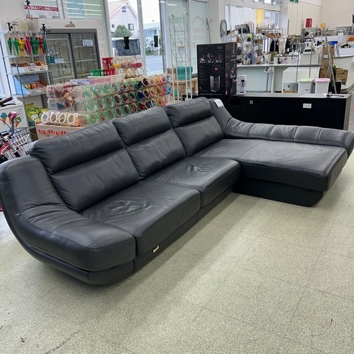 リユースのサカイ東金店 大川家具 L字ソファー TJ15257