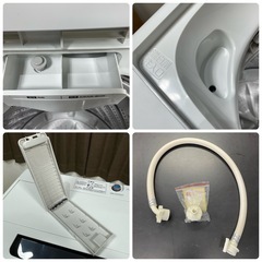 IRIS OHYAMA/アイリスオーヤマ 全自動電気洗濯機 IAW-T504 2022年製 5.0kg　動作品の画像