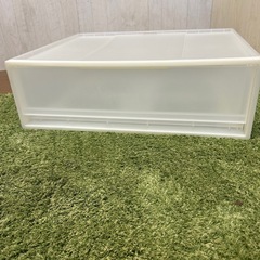 【リユース☆エコちょっぷ】無印良品　衣装ケースの画像