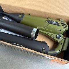 D44◇新品同様◇ヤマゼン 充電式ガーデンブロワー◇18V◇充電器 バッテリー付◇6段階風速調整の画像
