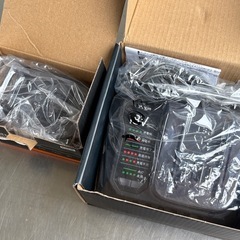 D44◇新品同様◇ヤマゼン 充電式ガーデンブロワー◇18V◇充電器 バッテリー付◇6段階風速調整の画像