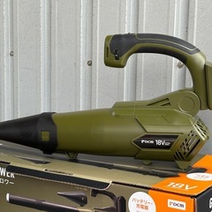 D44◇新品同様◇ヤマゼン 充電式ガーデンブロワー◇18V◇充電器 バッテリー付◇6段階風速調整の画像