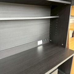 ★リユースのサカイ高崎店★TJ12919 アイリスオーヤマ株式会社 食器棚 黒 H175.5×D41×W79.5 クリーニング済みの画像