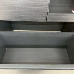 ★リユースのサカイ高崎店★TJ12919 アイリスオーヤマ株式会社 食器棚 黒 H175.5×D41×W79.5 クリーニング済みの画像