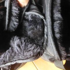 綺麗で暖かそうです未使用です。の画像
