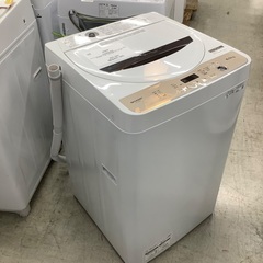 安心の1年保証付き！！　SHARP 　6.0kg全自動洗濯機　ES-GE6F  2022年製の画像