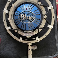 THE BALL Blue Microphone とショックマウントの画像