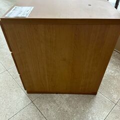 ★リユースのサカイ高崎店★TJ12922  チェスト 茶 H63.5×D49×W75 クリーニング済みの画像