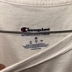 #Champion チャンピオン #Tシャツ 白 無地 半袖の画像