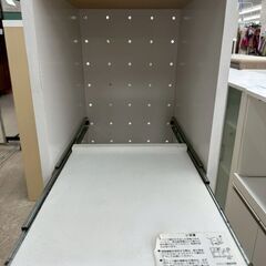 ★リユースのサカイ高崎店★TJ12924 ジェイ・ケイ・プラン(株) キッチン棚 白 H124×D39.5×W32.5 クリーニング済みの画像