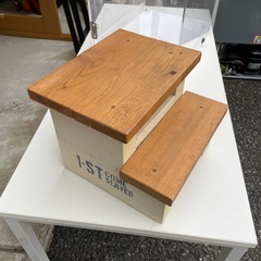 木製キッズステップの画像