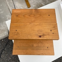 木製キッズステップの画像