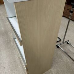 ★リユースのサカイ高崎店★TJ12925 泉洋化工(株) レンジ台 白 H120.5×D45×W59 クリーニング済みの画像