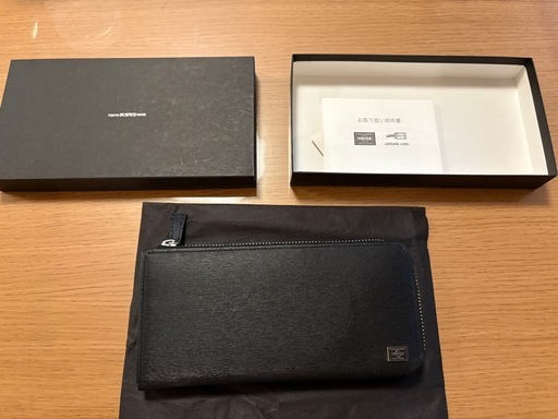 Porter カレント　L字ファスナー長財布※美品