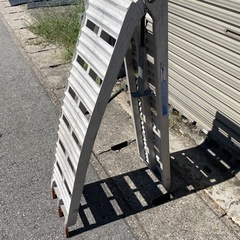 お話中‼️　アルミラダー used 折りたたみの画像