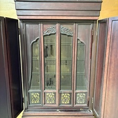 【直接引取限定】【福岡】 【発送不可】高級仏壇 木製 大型仏壇 仏具の画像