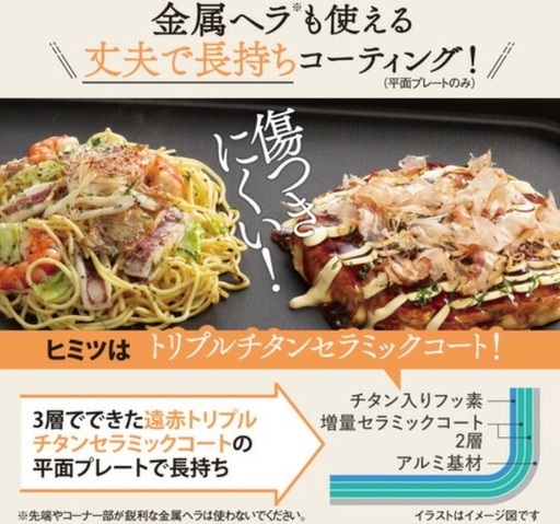 象印　ホットプレート　新品！