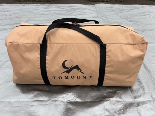 TOMOUNTトモウント ワンポールテント TCポリコットン 2.1m高さ キャンプ用品