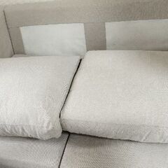 IKEA KARLSTAD 2人掛けソファー ベージュの画像
