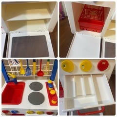 【おもちゃまとめ売り】ボーネルンド　Kitchen Center 　キッチンセンター　の画像