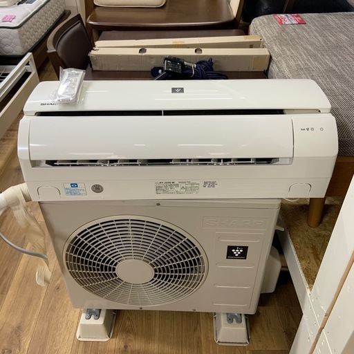 2019年製　シャープ　ルームエアコン　2.2kw 主に6畳　AY-J22S-W