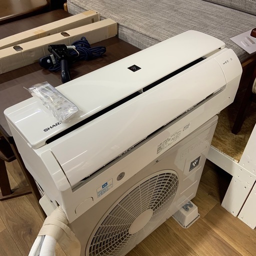 2019年製　シャープ　ルームエアコン　2.2kw 主に6畳　AY-J22S-W