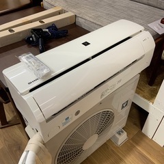 2019年製　シャープ　ルームエアコン　2.2kw 主に6畳　AY-J22S-Wの画像