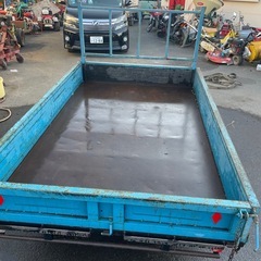 メーカー不明 中古 トレーラー　運搬用 牽引 荷台 の画像