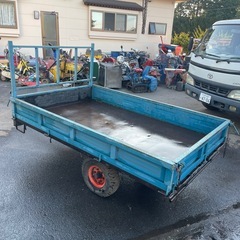 メーカー不明 中古 トレーラー　運搬用 牽引 荷台 の画像