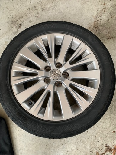 純正ホイール4本セット　レグノ付き