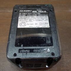HiKOKI 純正 バッテリ マルチボルト 36V/18V BSL36A18 残量表示付 ハイコーキ 中古バッテリー 札幌市 新道東店の画像