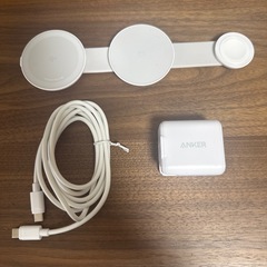 Anker MagGo Wireless Charging Station 白の画像