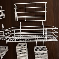 ワイヤーネット用小物入れ12点の画像